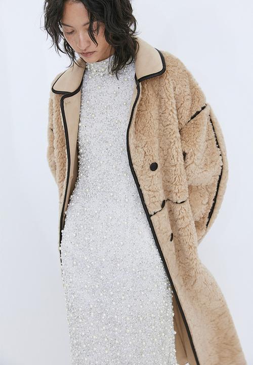 H&M - Teddy coat - beige