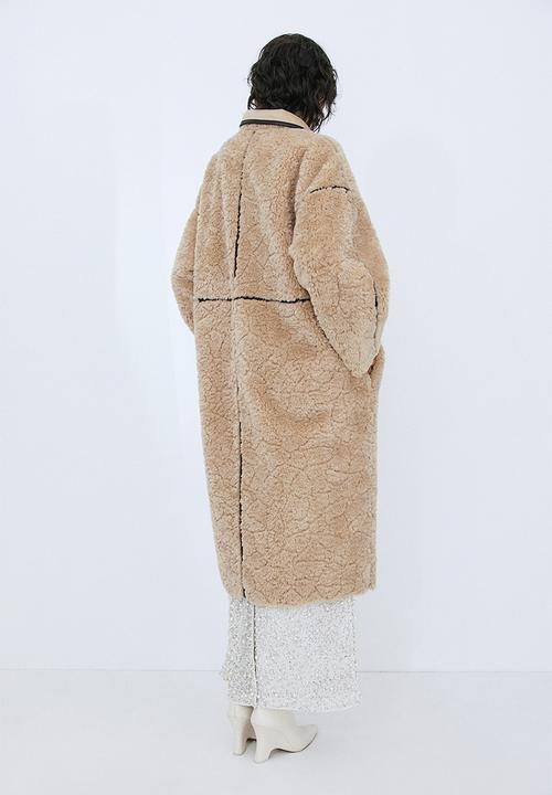 H&M - Teddy coat - beige