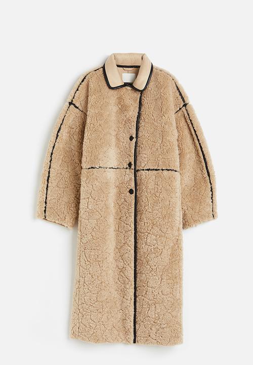 H&M - Teddy coat - beige