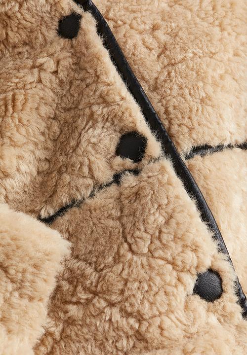 H&M - Teddy coat - beige