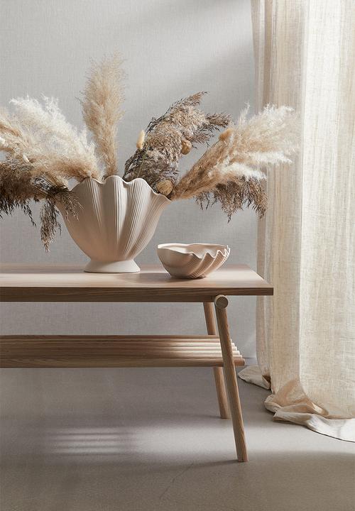 H&M - Shell-shaped vase - beige