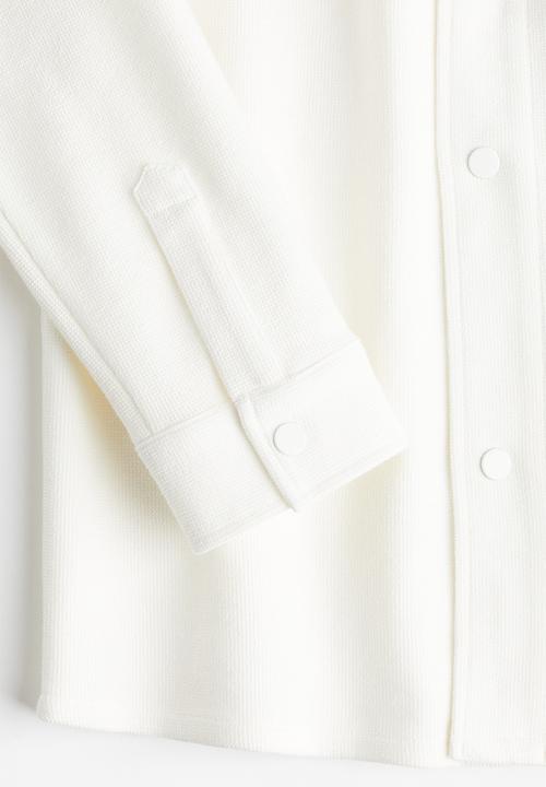 H&M - Regular fit shacket - cream