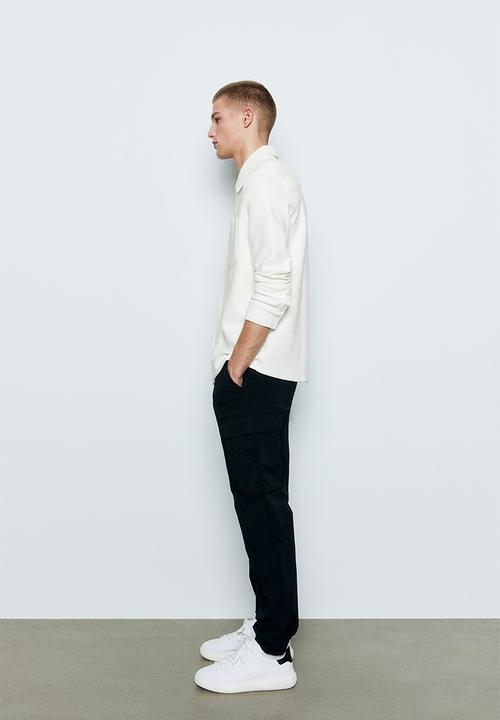 H&M - Regular fit shacket - cream
