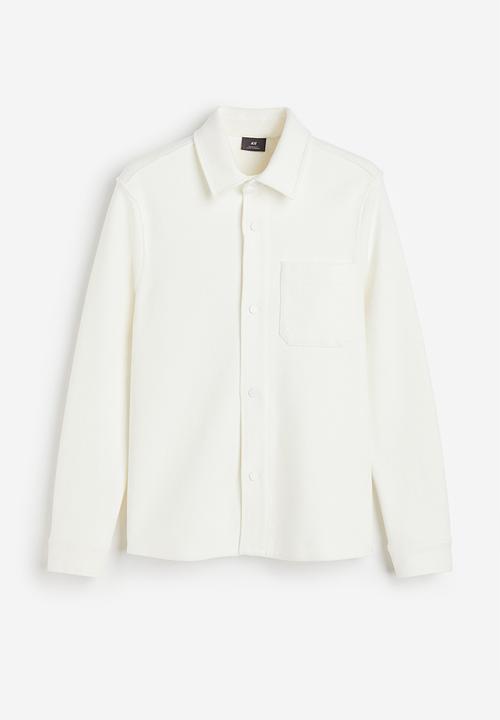 H&M - Regular fit shacket - cream
