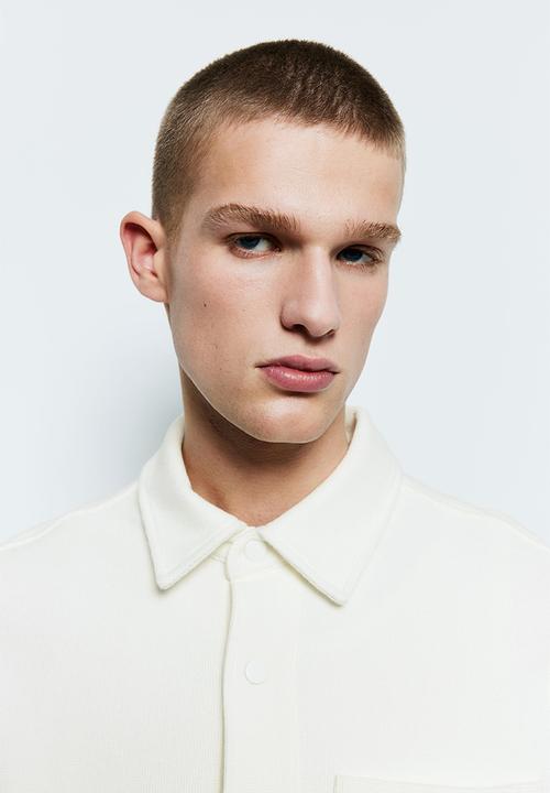 H&M - Regular fit shacket - cream