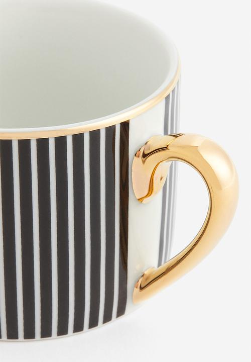 H&M - Porcelain cup - black