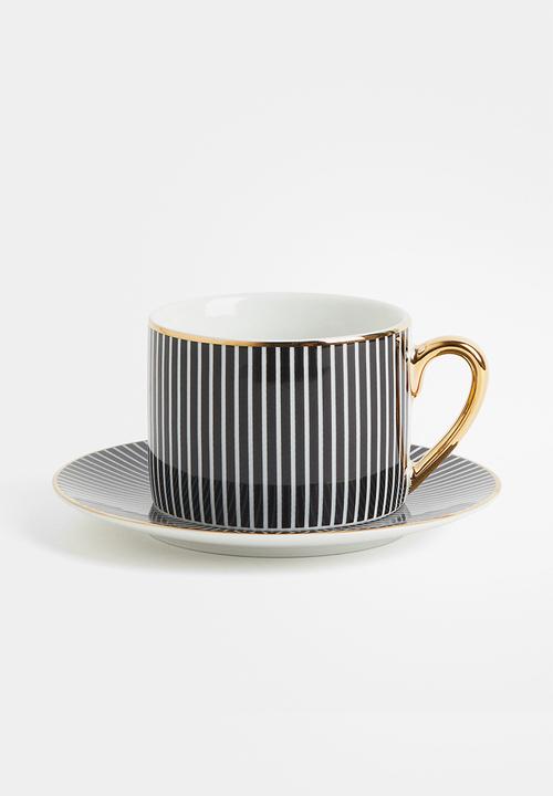 H&M - Porcelain cup - black
