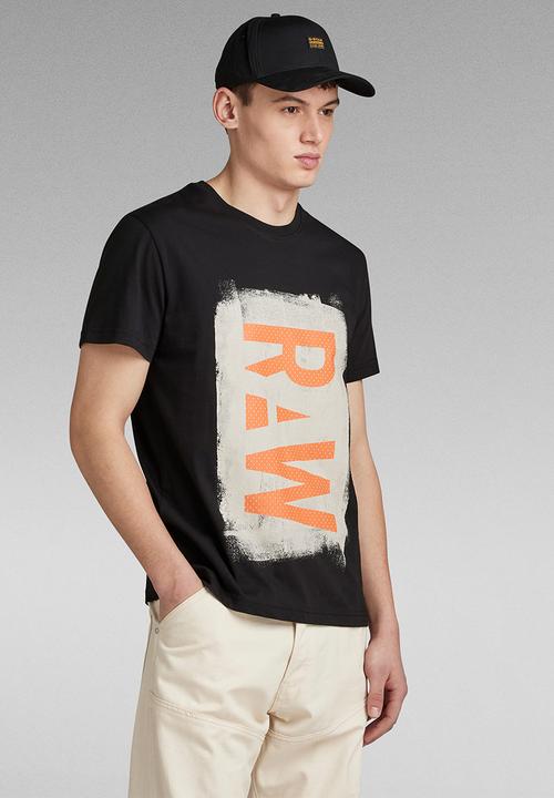 G-STAR - Painted raw gr r t - dk black