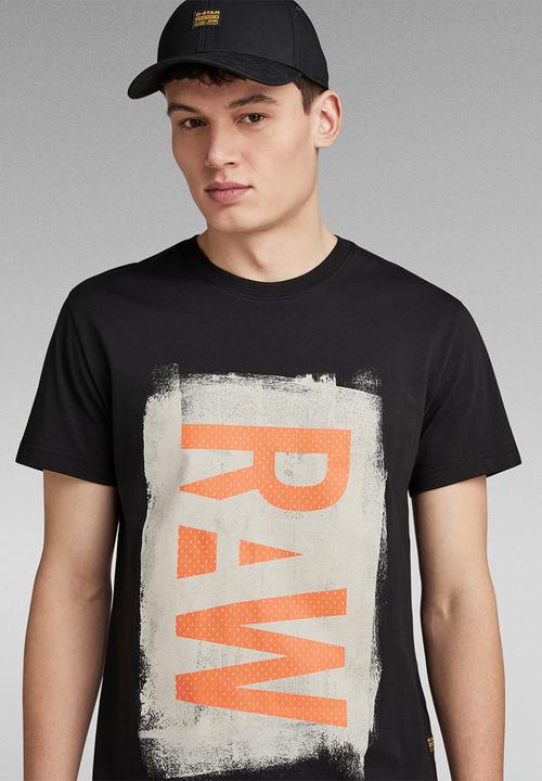 G-STAR - Painted raw gr r t - dk black