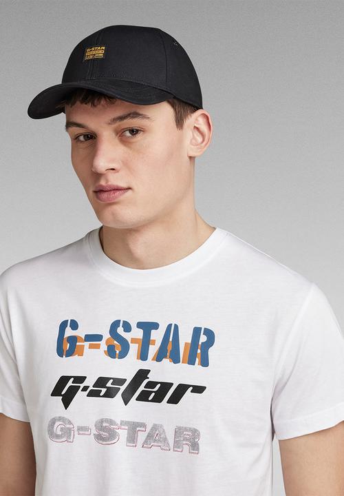 G-STAR - Triple logo gr r t - white
