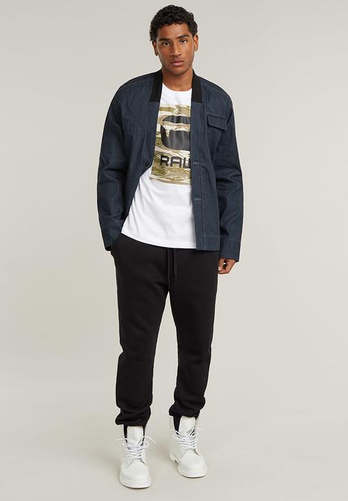 G-STAR - Camo box gr r t - white