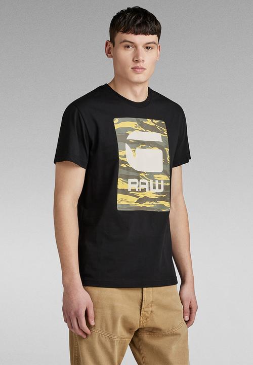 G-STAR - Camo box gr r t - dk black