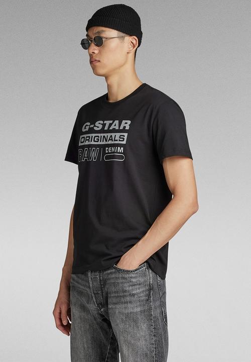 G-STAR - Reflective originals gr r t - dk black