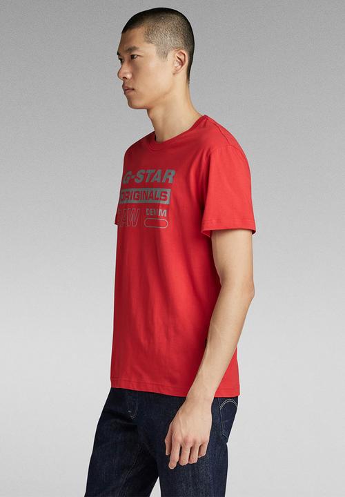 G-STAR - Reflective originals gr r t - bright flame