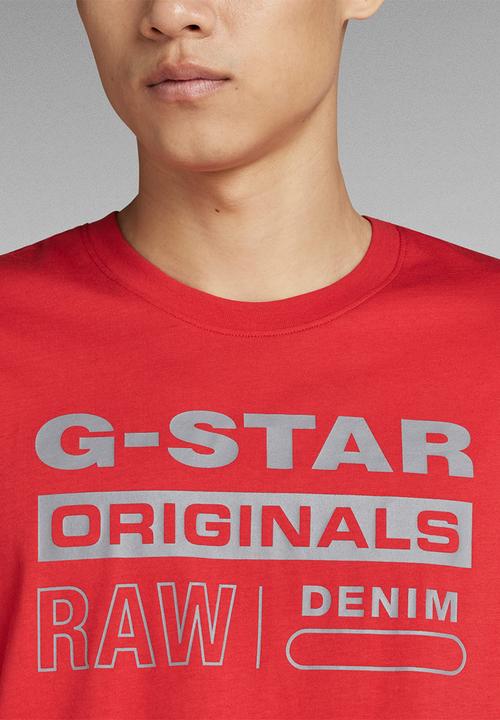G-STAR - Reflective originals gr r t - bright flame