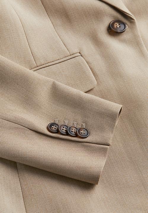 H&M - Fitted blazer - beige