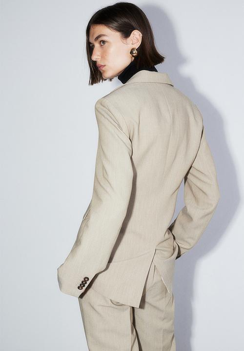 H&M - Fitted blazer - beige