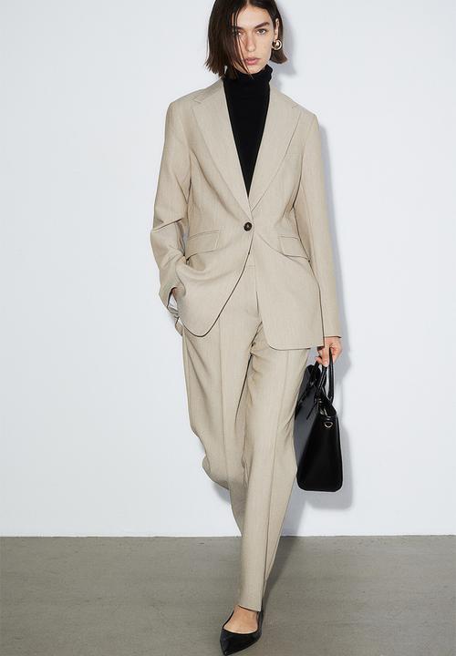 H&M - Fitted blazer - beige