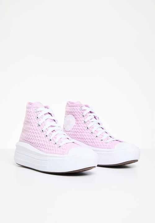 Converse - Chuck taylor all star move crochet platform - stardust lilac/stardust lilac