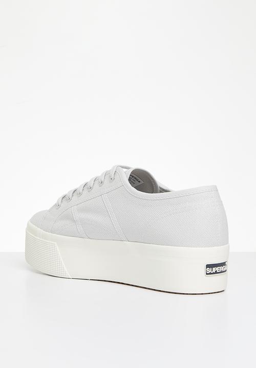 SUPERGA - 2790 Cotw  classic platform - at5 grey mid f avorio