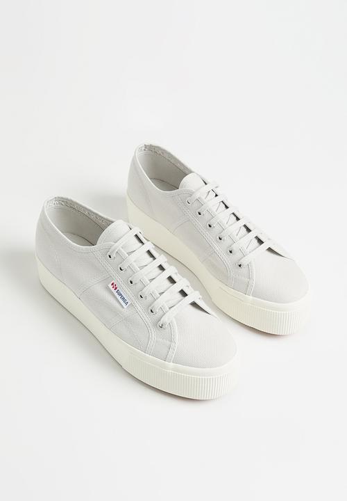 SUPERGA - 2790 Cotw  classic platform - at5 grey mid f avorio