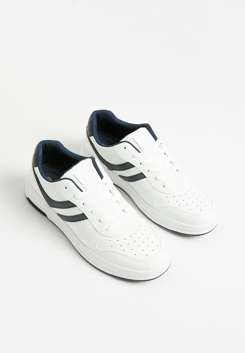 Pierre Cardin - Deon white - navy & white 