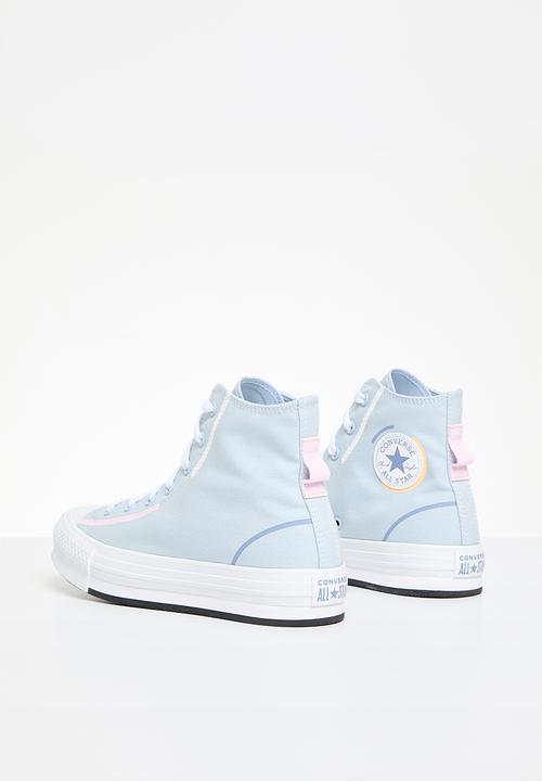 Converse - Chuck taylor all star eva lift platform color pop - cloudy daze/white/thunder daze