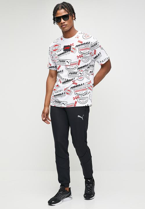 PUMA - F1 statement aop tee - puma white
