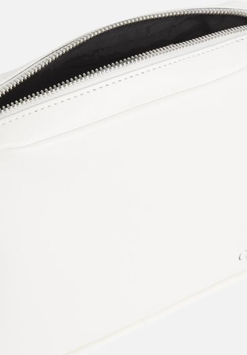 Calvin Klein - Block  camera bag- white