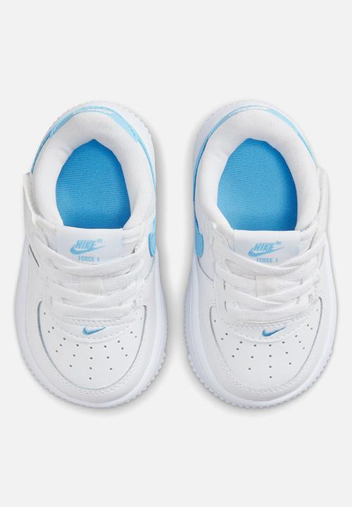 Nike - Nike Force 1 Low Easyon TD - White/Aquarius Blue-White