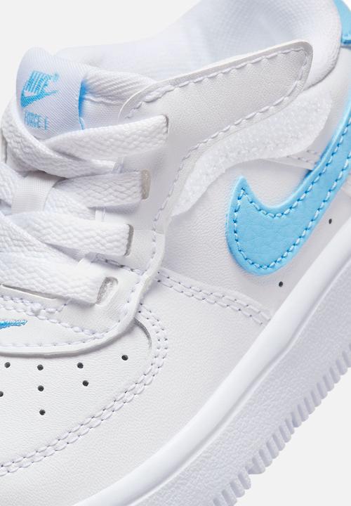 Nike - Nike Force 1 Low Easyon TD - White/Aquarius Blue-White