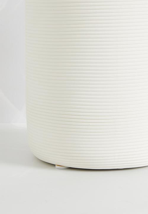 Sixth Floor - Beatrice Ceramic Vase - White