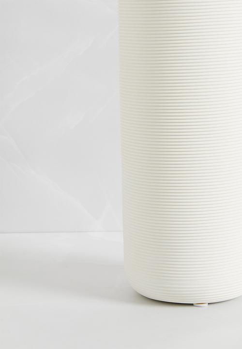 Sixth Floor - Tall Versailles Ceramic Vase - White