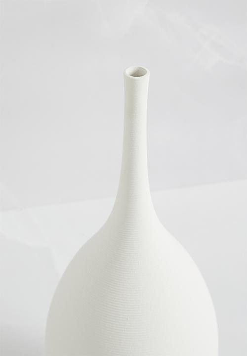 Sixth Floor - Venice Ceramic Vase - White