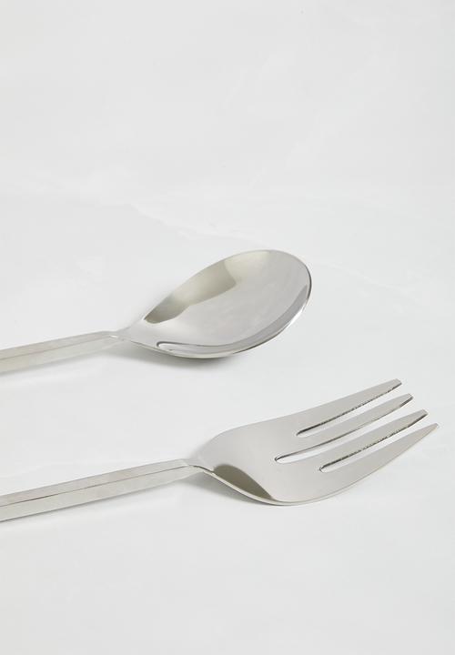 Sixth Floor - Estelle Serving Spoon set of 2 - Silver