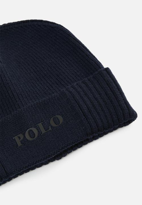 POLO - Polo cuffed beanie - navy