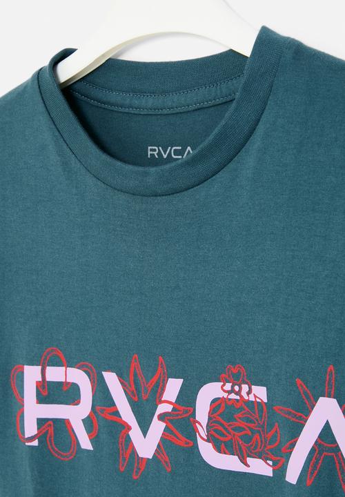 RVCA - Big bloom ls - duck blue