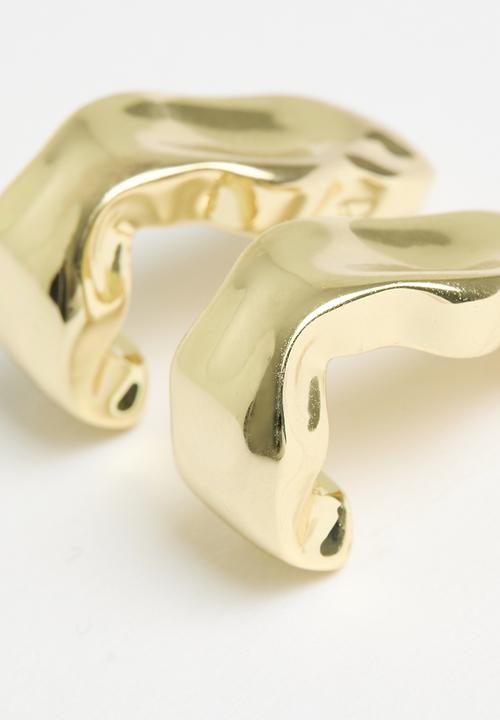 Me&B - Organic Shaped Earring - Gold