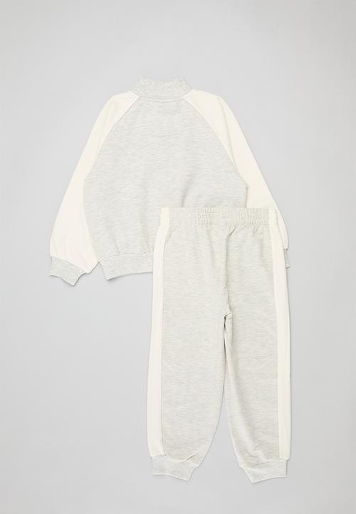Nike - Nkn e1d1 half zip set - grey heather