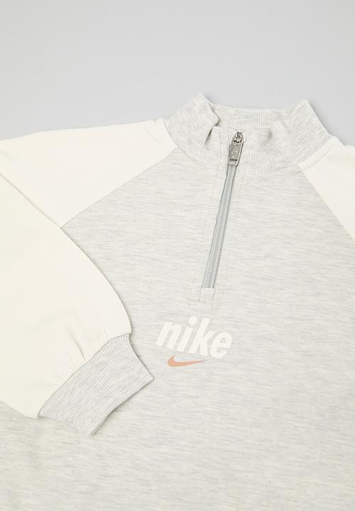 Nike - Nkn e1d1 half zip set - grey heather
