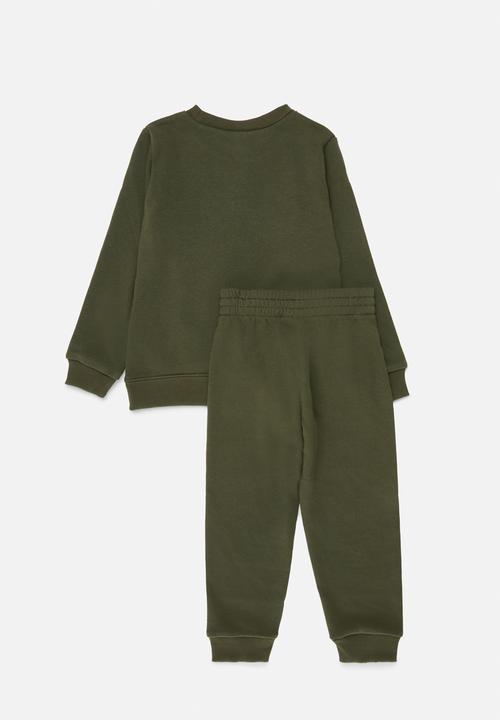 Nike - Nkb b nsw ft icon crew set - cargo khaki