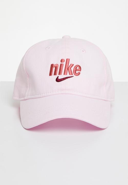 Nike - Nan nike swoosh curve brim cap - pink foam