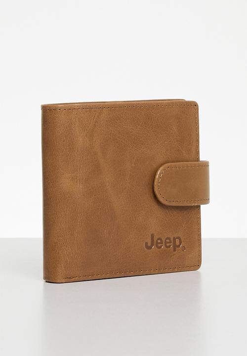 JEEP - Clip Wallet - Choc