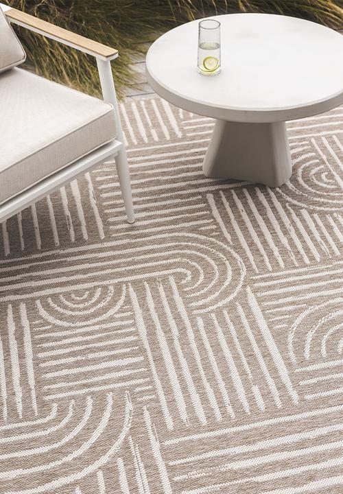 Hertex Fabrics - Arise outdoor rug - sandbank