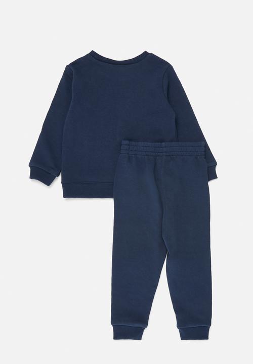 Nike - Nkb b nsw ft icon crew set - midnight navy