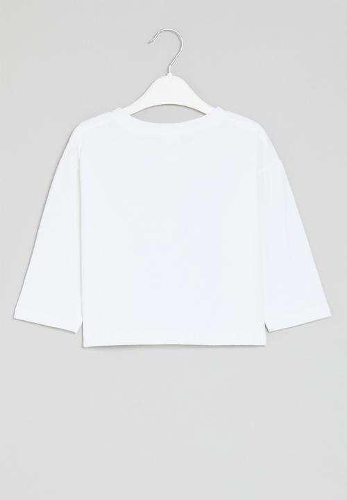 Pop Candy - Printed tee - white