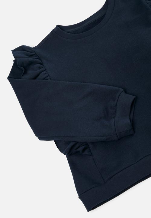 Pop Candy - Leggings & sweatshirt set - navy & stripe