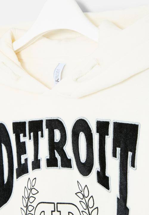 HAILYS - Long sleeve p hd trisha sweatshirt - winter white