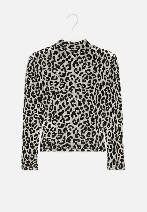 HAILYS - Long sleeve p tp ella blouse  - leopard