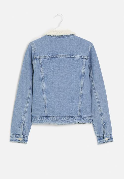 HAILYS - Long sleeve c djk maxi jacket - mblue
